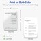 Avery Printable Arched Rectangle Flat Cards, Sure Feed Technology, 5" x 7", Glossy White Cardstock, Laser/Inkjet Printable, 20 Total, Great for Product Branding, Marketing, and More